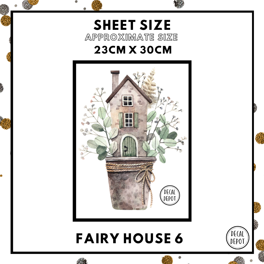 Fairy Houses Wall Decals