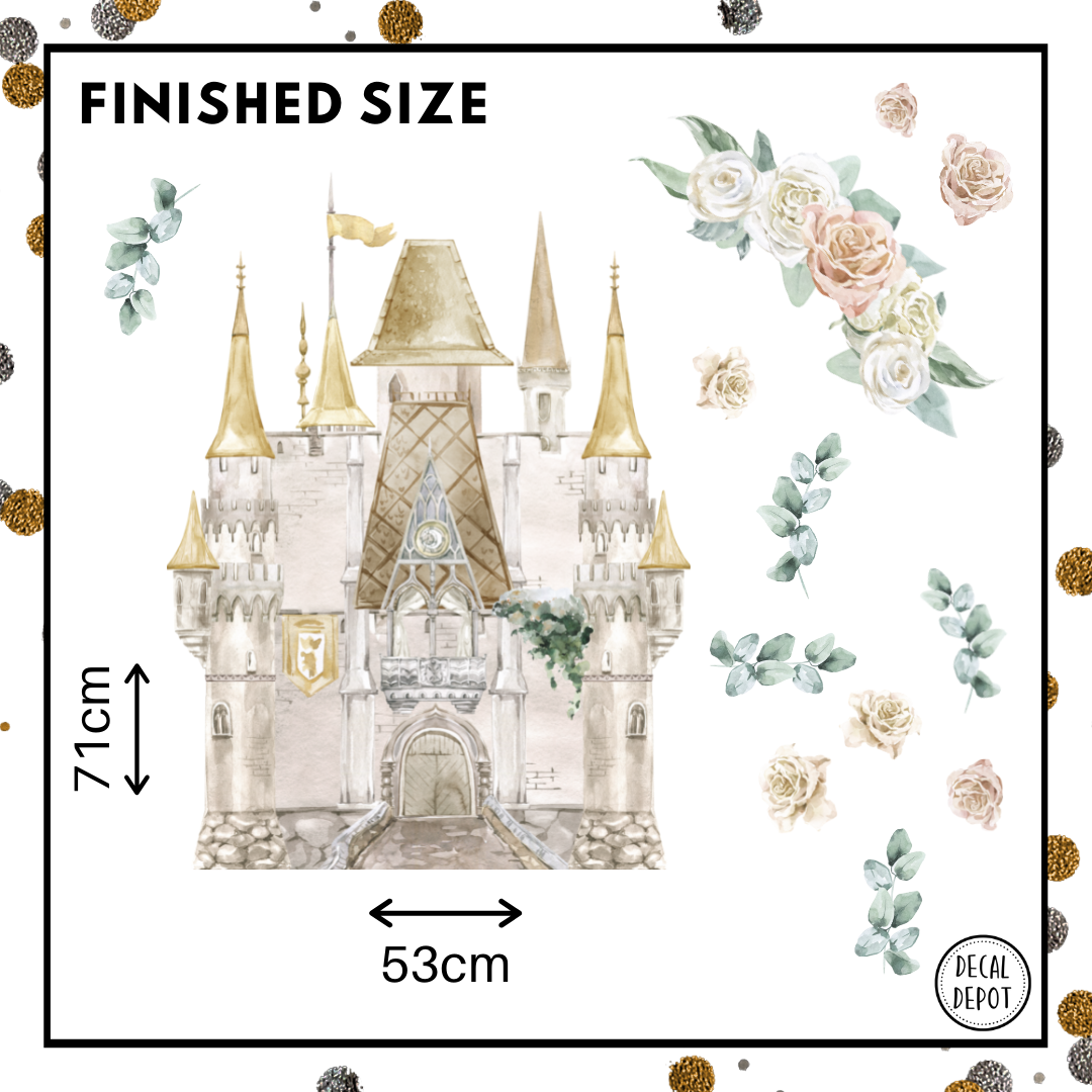 Princess Castle Wall Decals