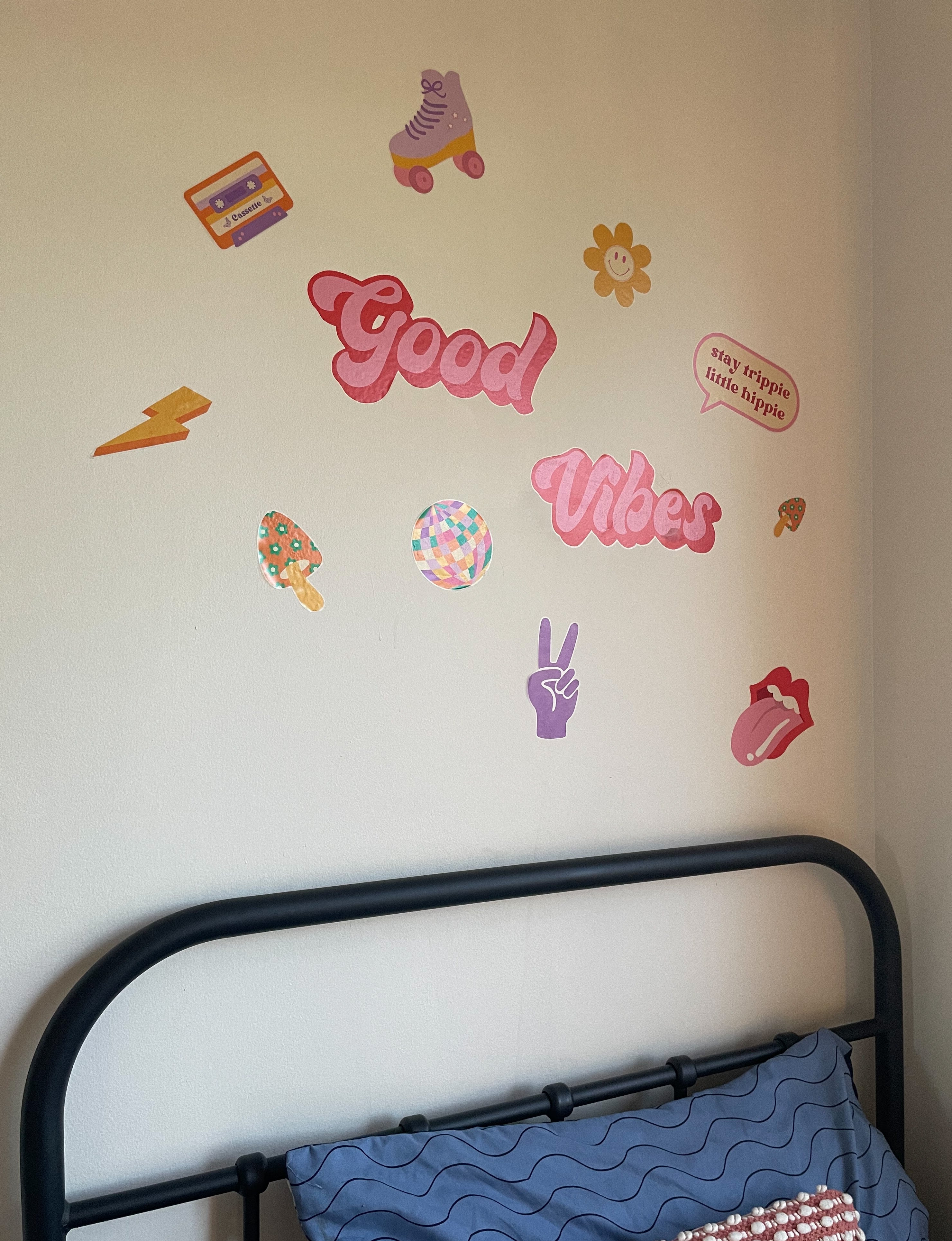 Retro Vibes Wall Decals
