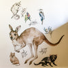 Australian Animals Wall Decals
